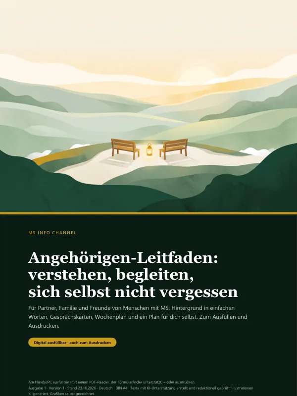 Cover: Angehörigen-Leitfaden