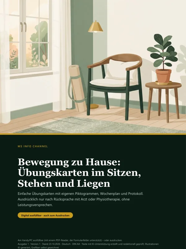 Cover: Bewegung zu Hause