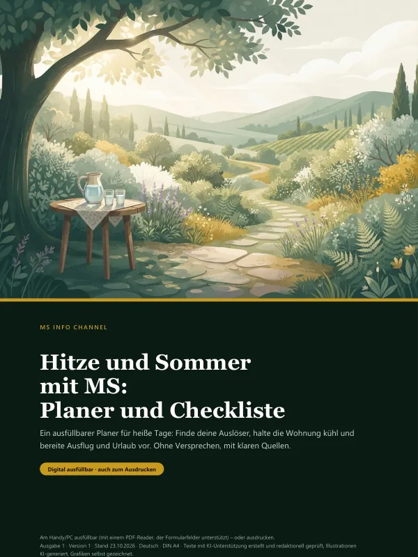 Cover: Hitze und Sommer mit MS