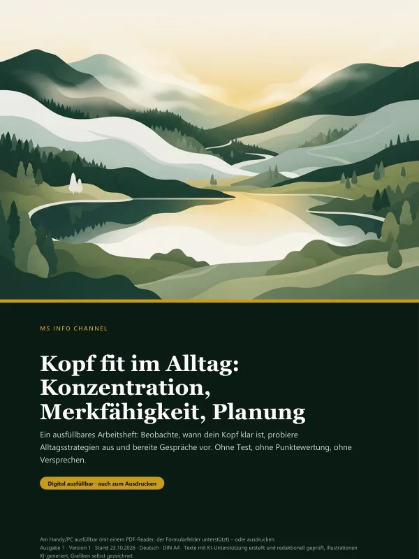 Cover: Kopf fit im Alltag